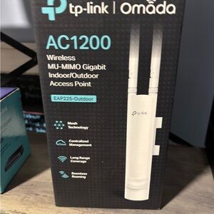 TP-Link Omada AC1200 Wireless Access Point - Gray and White